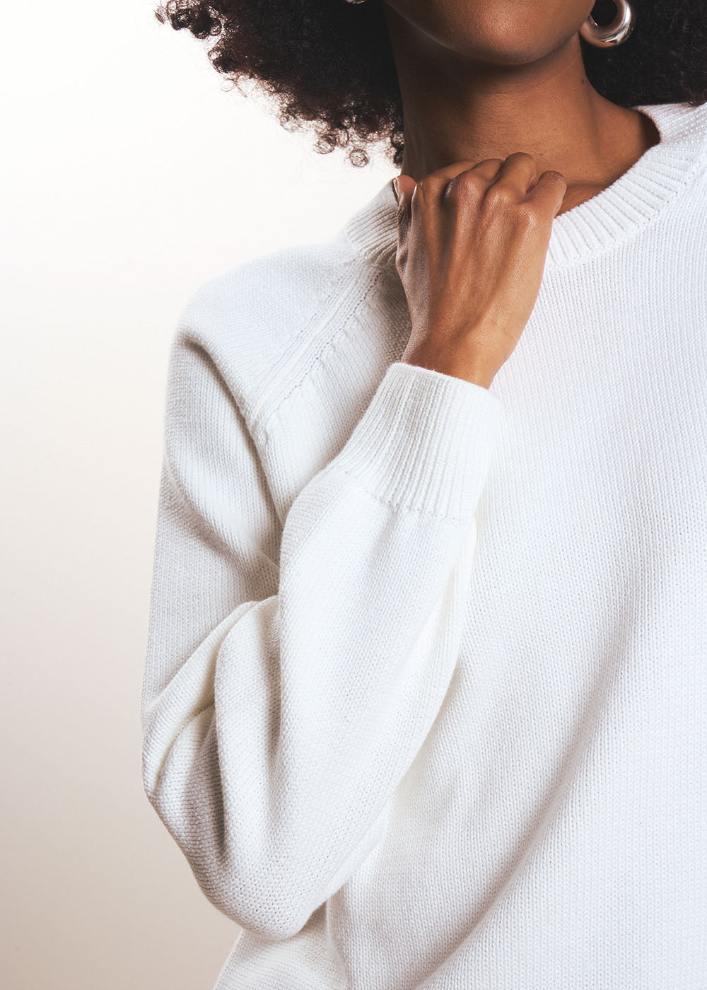 MOUNIALOU Pull col rond en coton - 4 - Sud Express - Sud Express