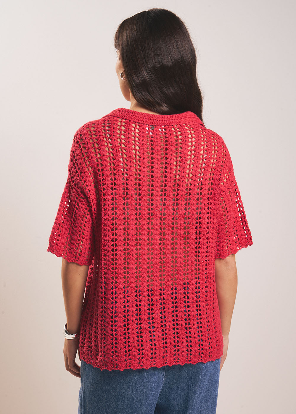 GILDAS Gilet crochet boutonné - 3 - Sud Express - Sud Express