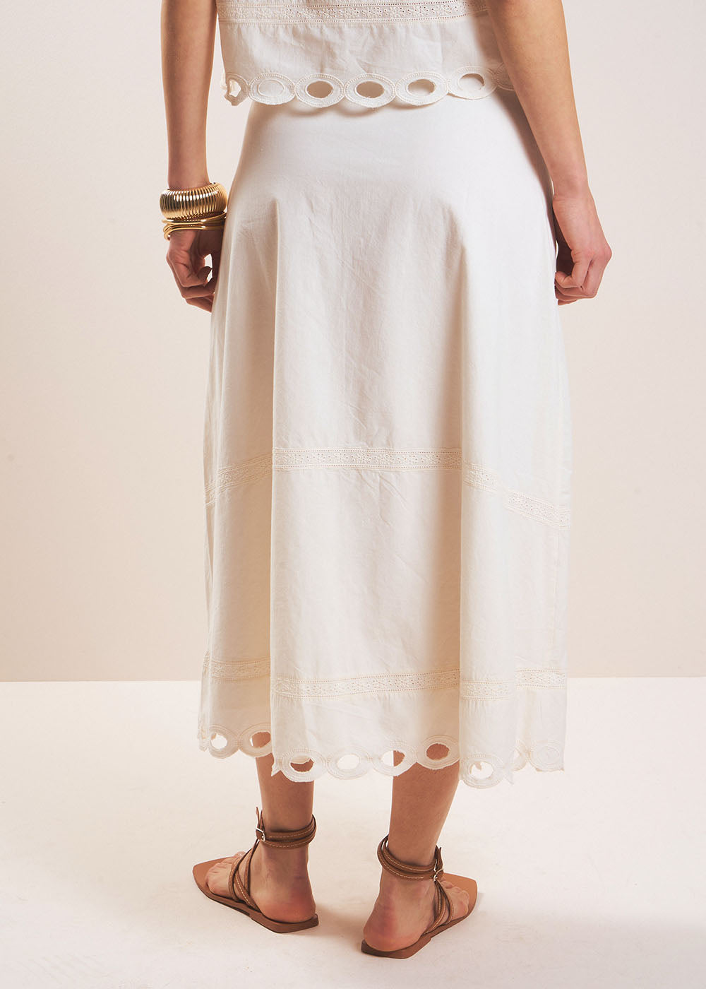 JASOPHIE Jupe longue brodée - 3 - Sud Express - Sud Express