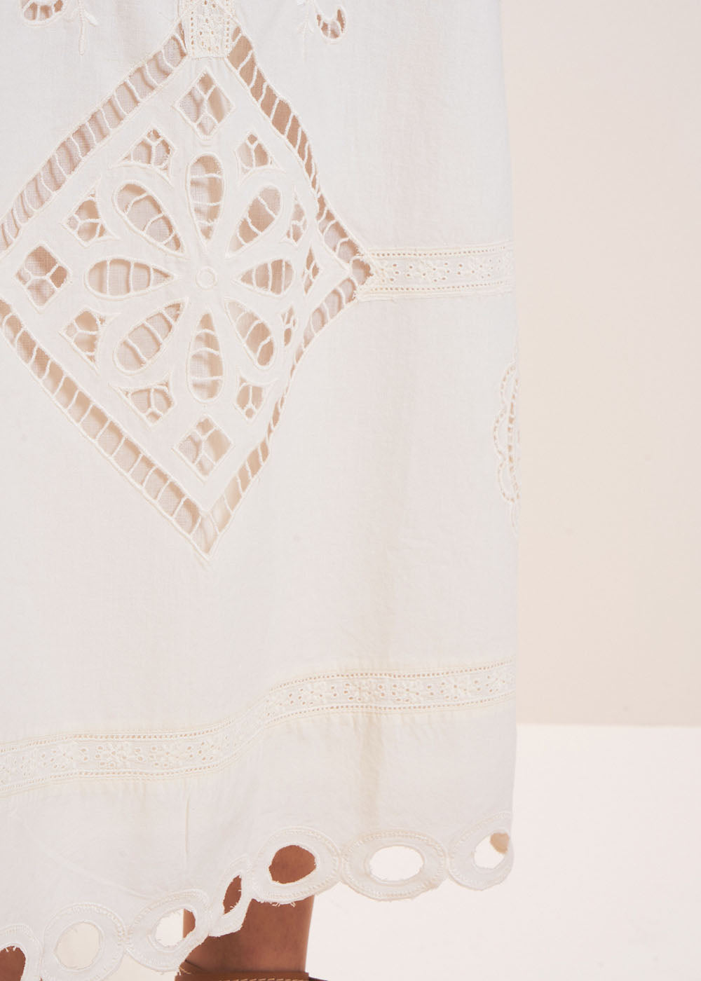 JASOPHIE Jupe longue brodée - 4 - Sud Express - Sud Express