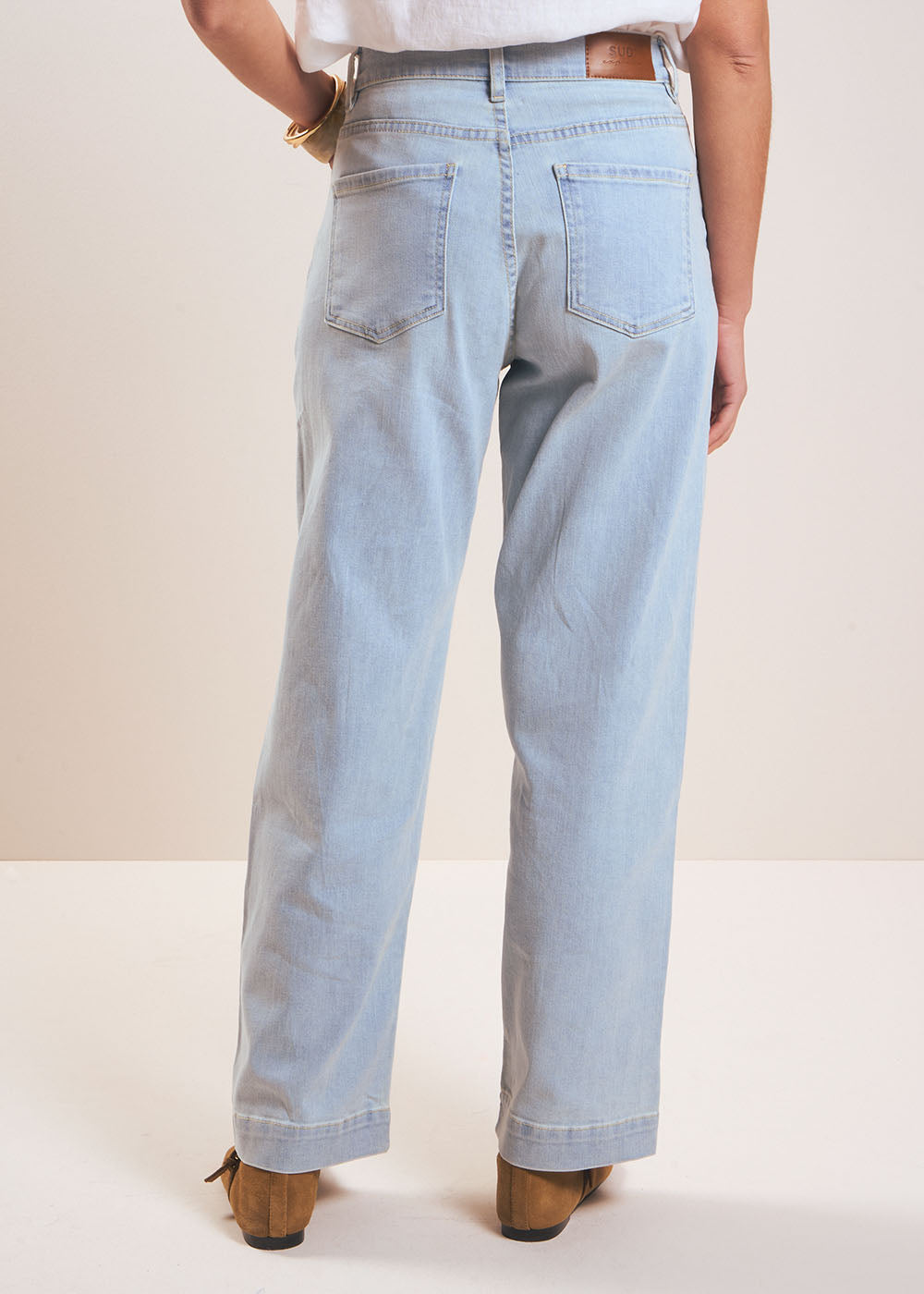 BLOOM Jean boyfriend à jambe large droite - 3 - Sud Express - Sud Express