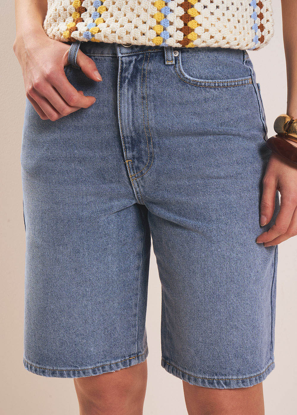 BRENDA Bermuda en denim - 2 - Sud Express - Sud Express