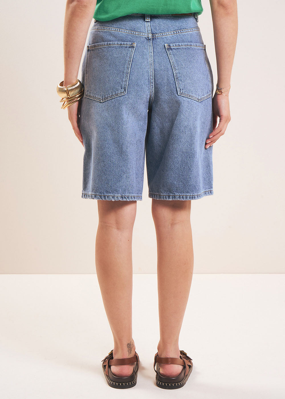 BRENDA Bermuda en denim - 3 - Sud Express - Sud Express