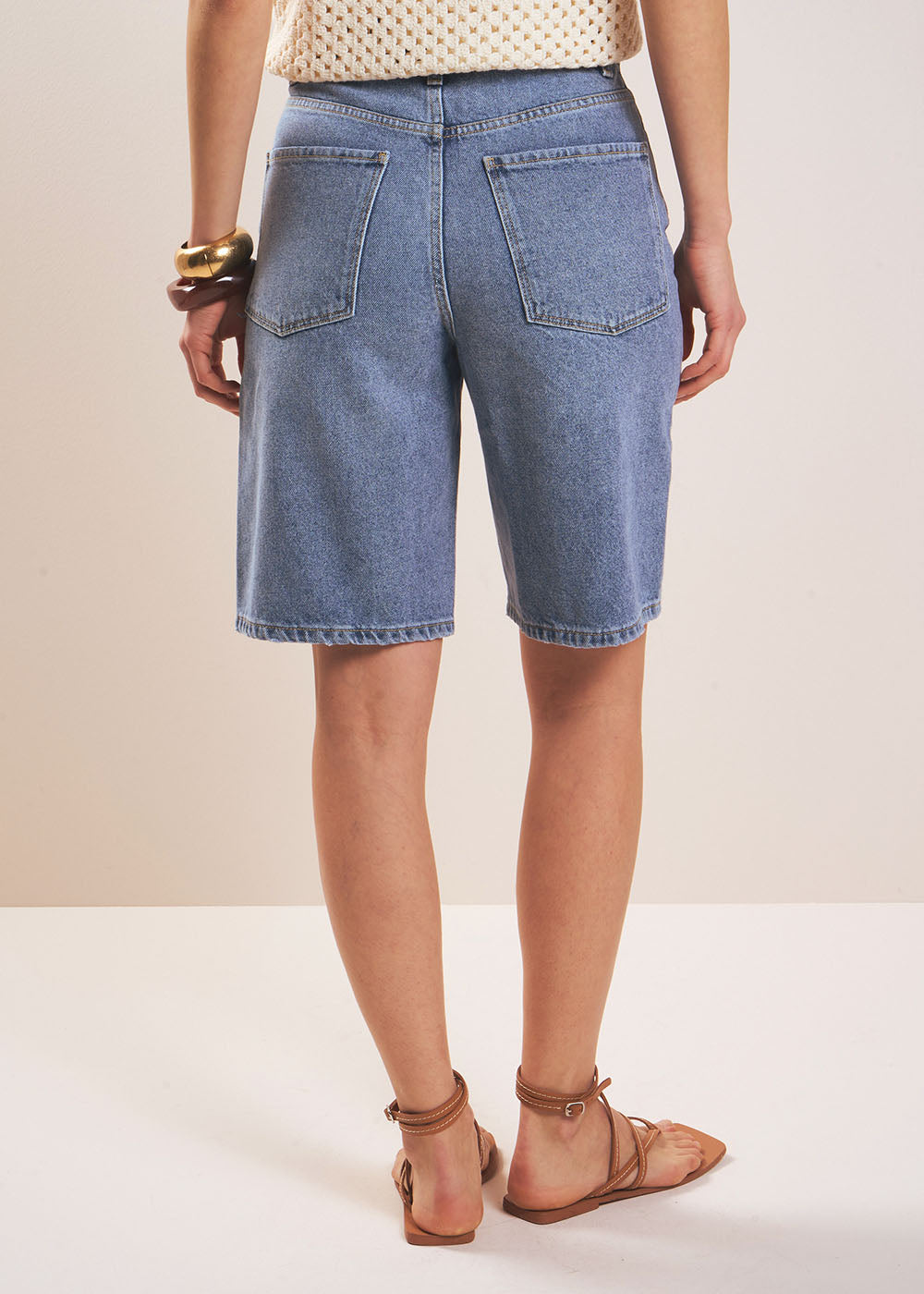 BRENDA Bermuda en denim - 3 - Sud Express - Sud Express