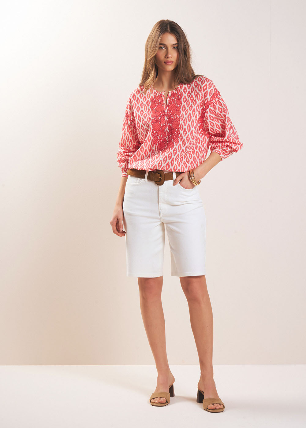 BRENDA Bermuda en denim - 1 - Sud Express - Sud Express