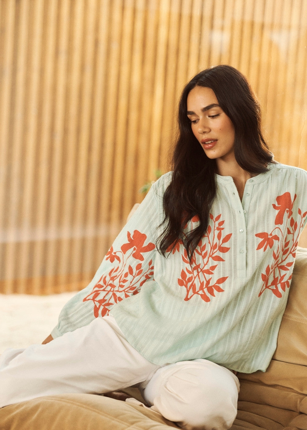 TIBALCO Blouse à imprimé floral - 1 - Sud Express - Sud Express