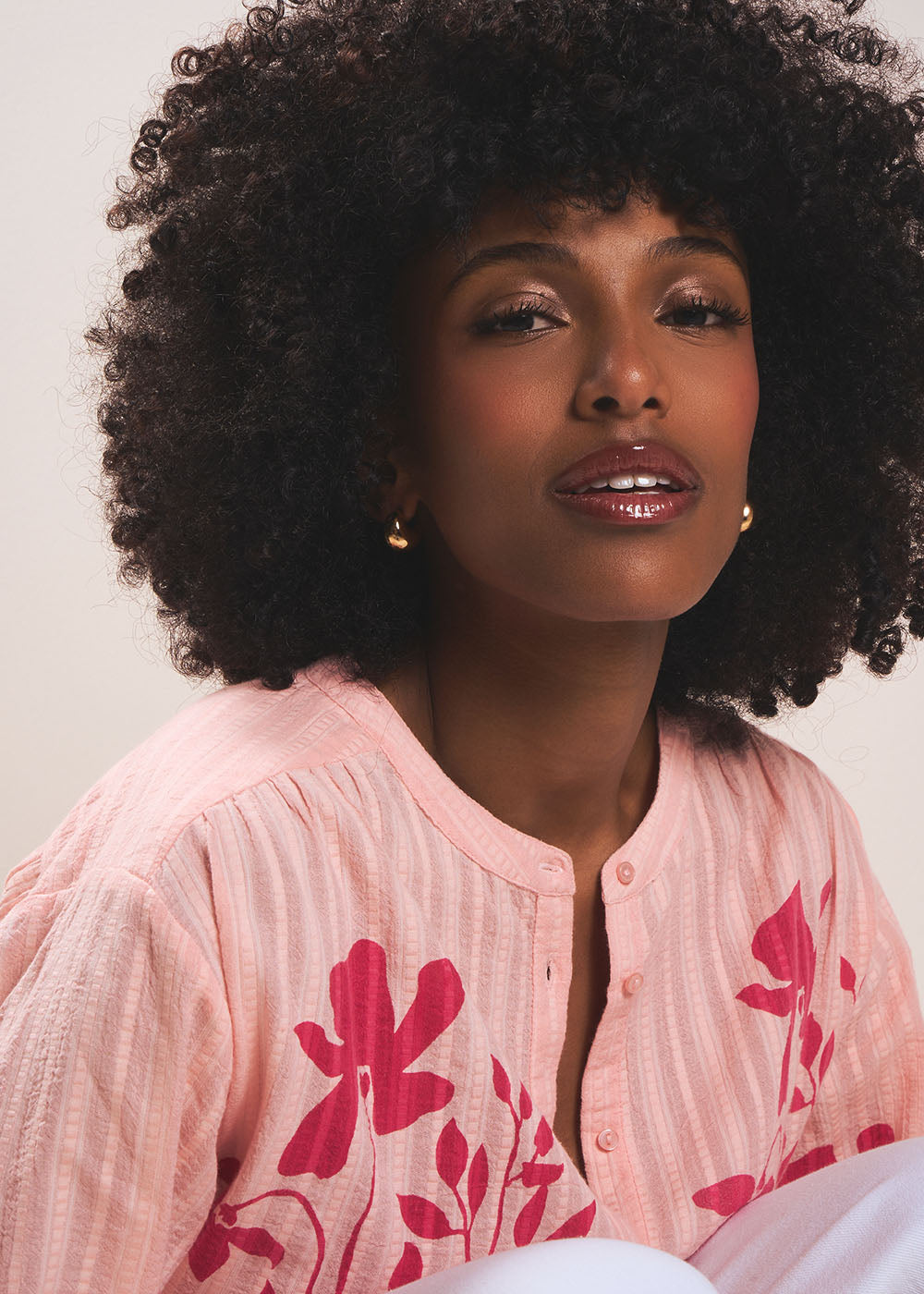 TIBALCO Chemisier à imprimé floral - 2 - Sud Express - Sud Express