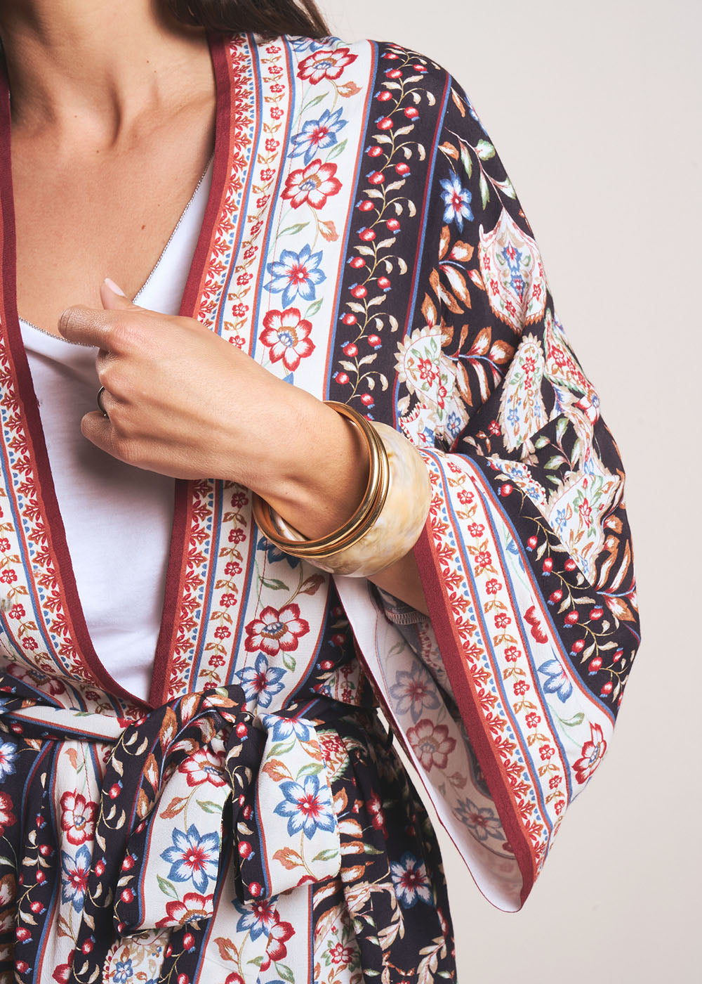 VIKALIA Kimono imprimé - 2 - Sud Express - Sud Express