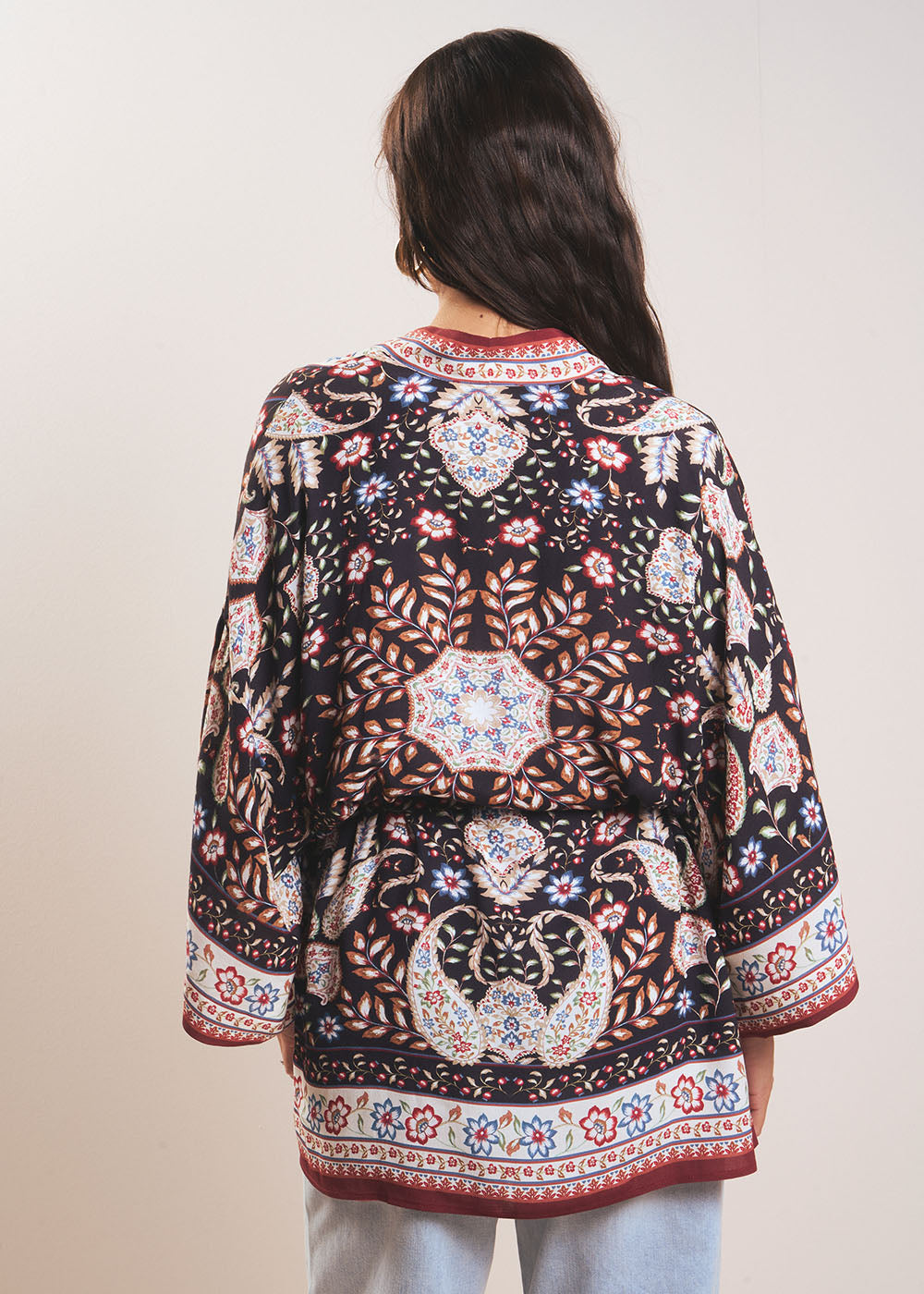 VIKALIA Kimono imprimé - 3 - Sud Express - Sud Express