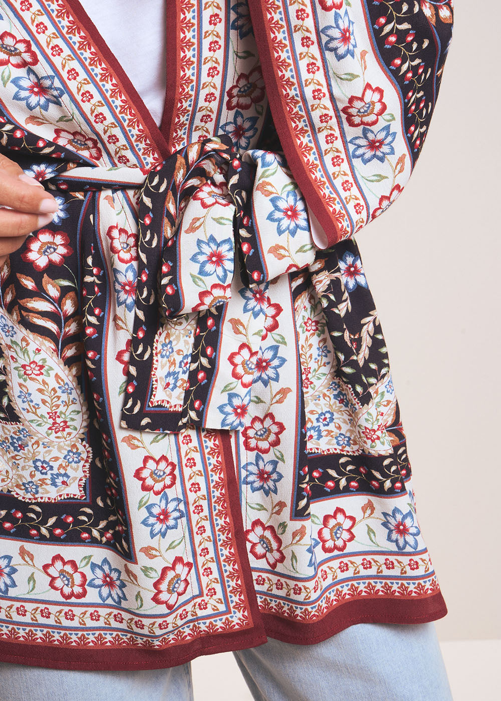 VIKALIA Kimono imprimé - 4 - Sud Express - Sud Express