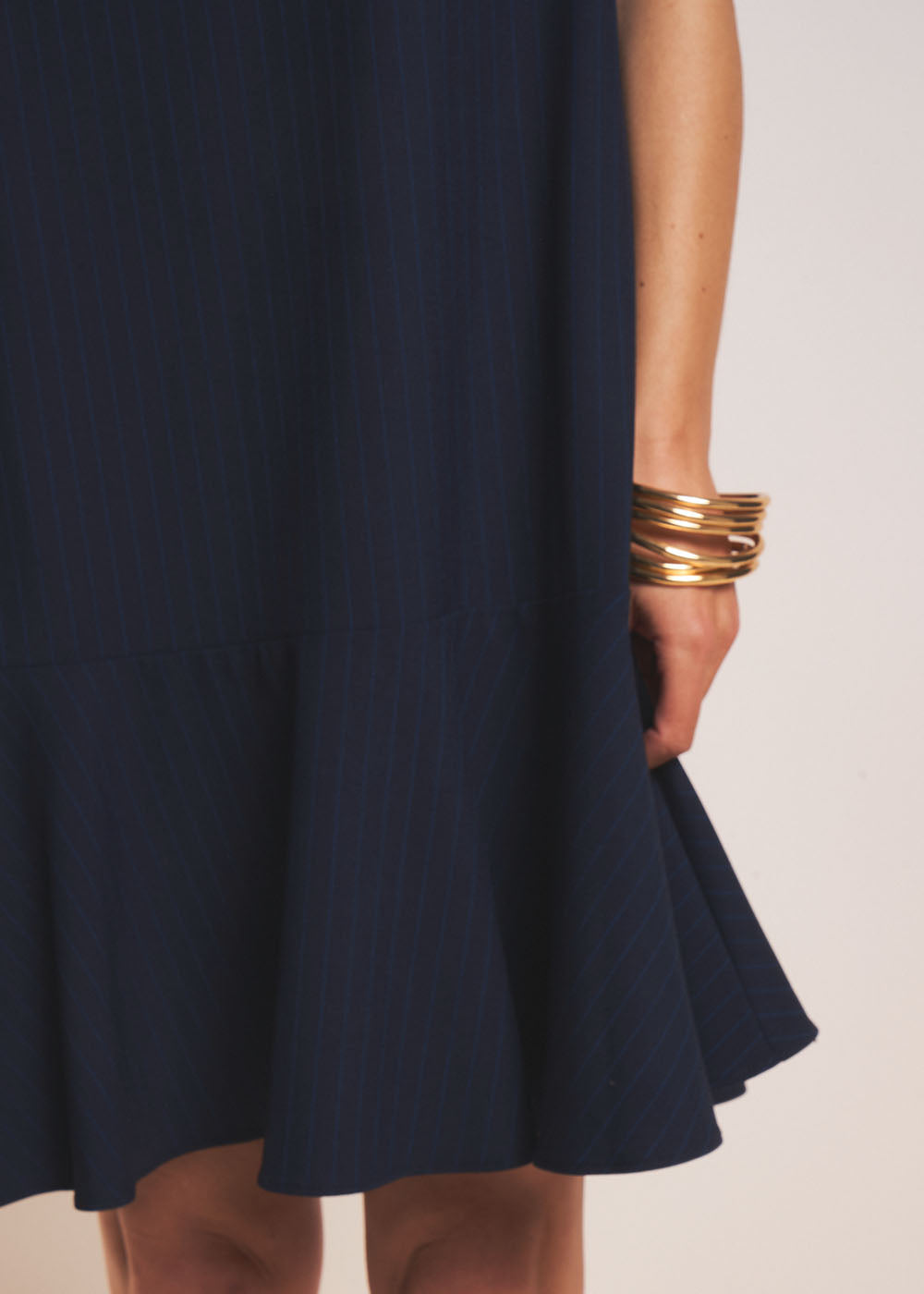 RAGARROS Robe courte à fines rayures - 4 - Sud Express - Sud Express