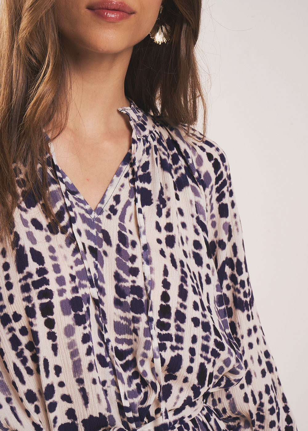 RADEYA Robe longue imprimé graphique - 2 - Sud Express - Sud Express