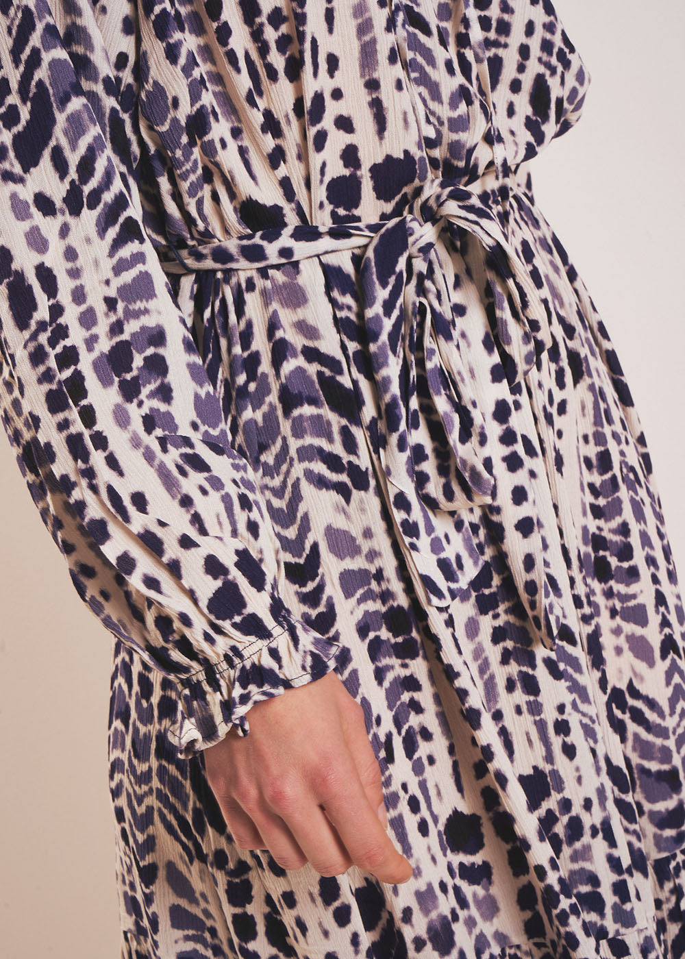 RADEYA Robe longue imprimé graphique - 4 - Sud Express - Sud Express