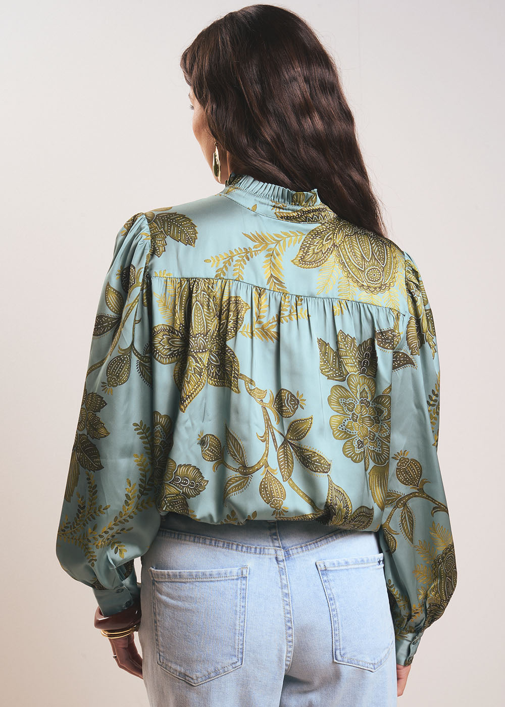 CAKURA Chemisier imprimé col victorien - 3 - Sud Express - Sud Express