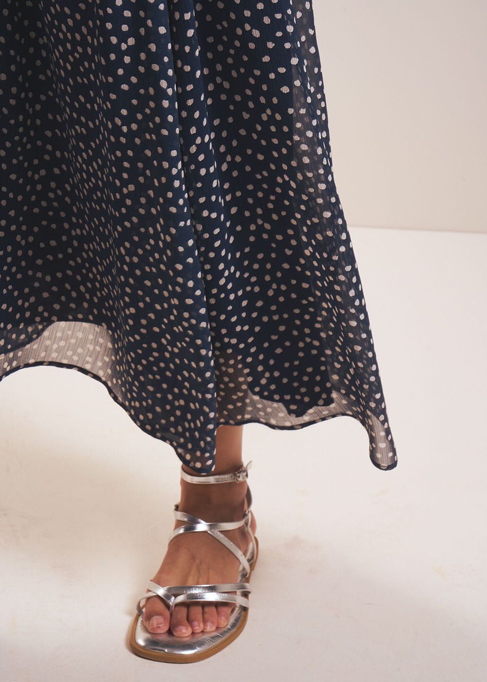 JALOLY Jupe longue fluide imprimée - 4 - Sud Express - Sud Express