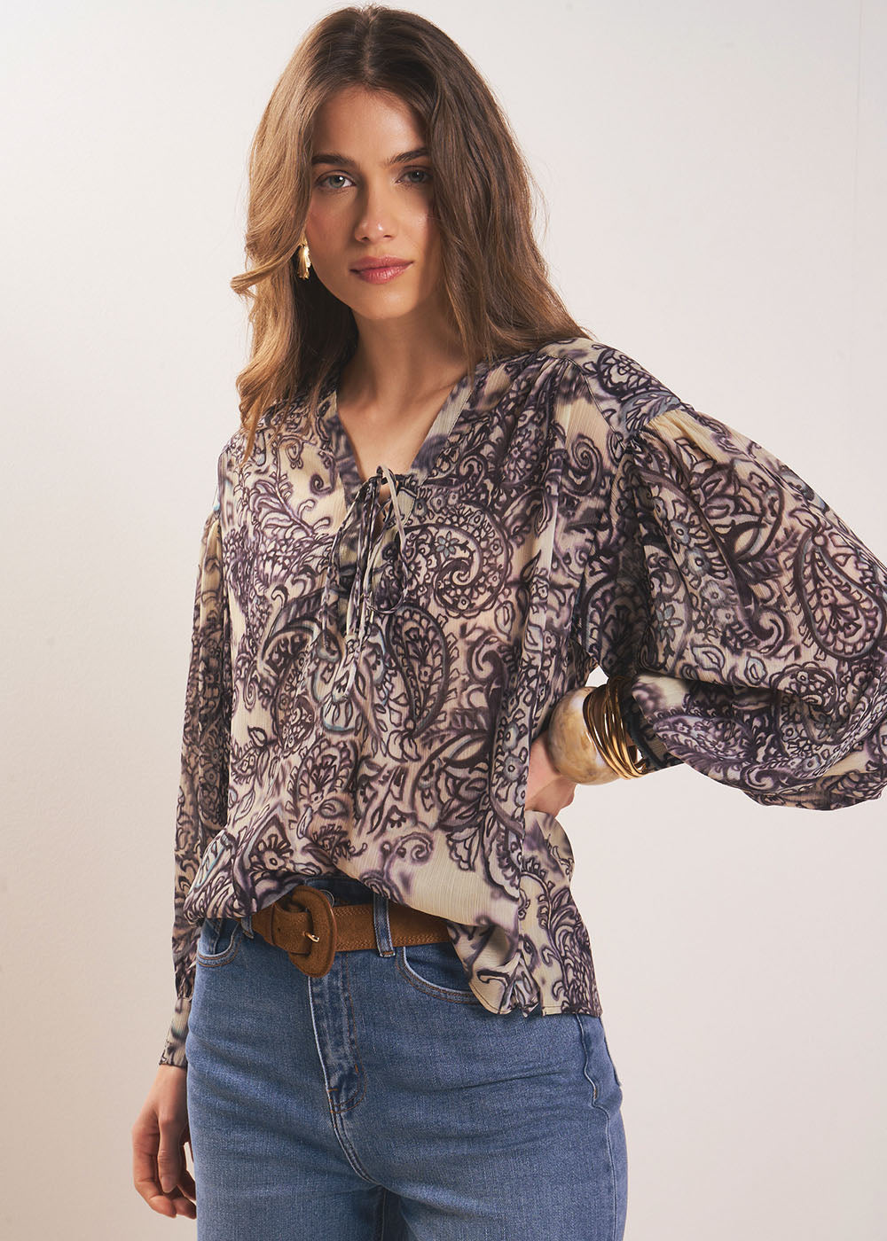 Blouse esprit bohème - Sud Express - 1 - Sud Express