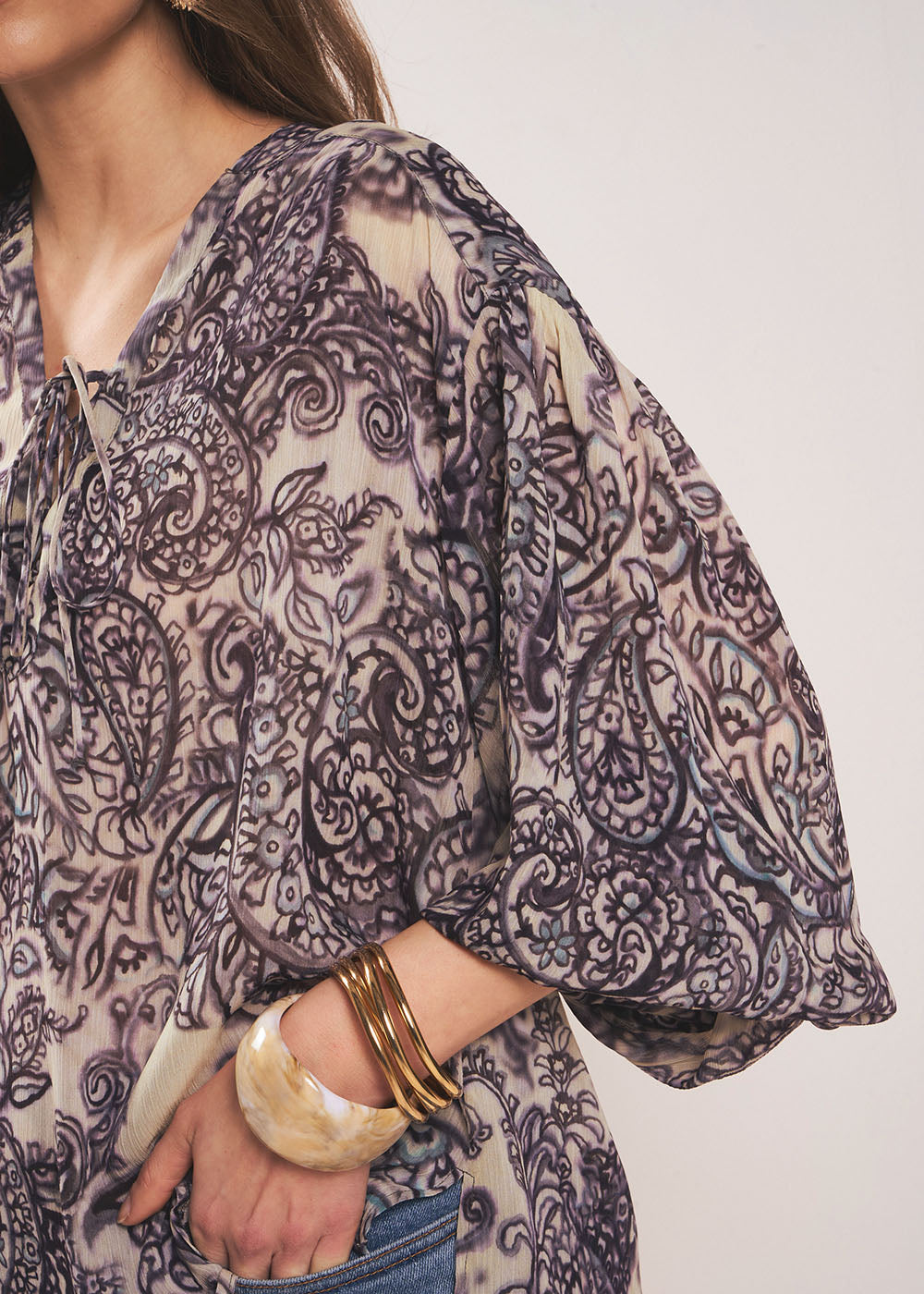 Blouse esprit bohème - Sud Express - 4 - Sud Express