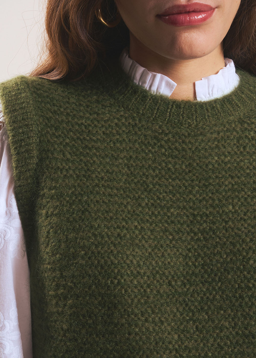 MOTANYA Pull sans manches col rond - 2 - Sud Express - Sud Express