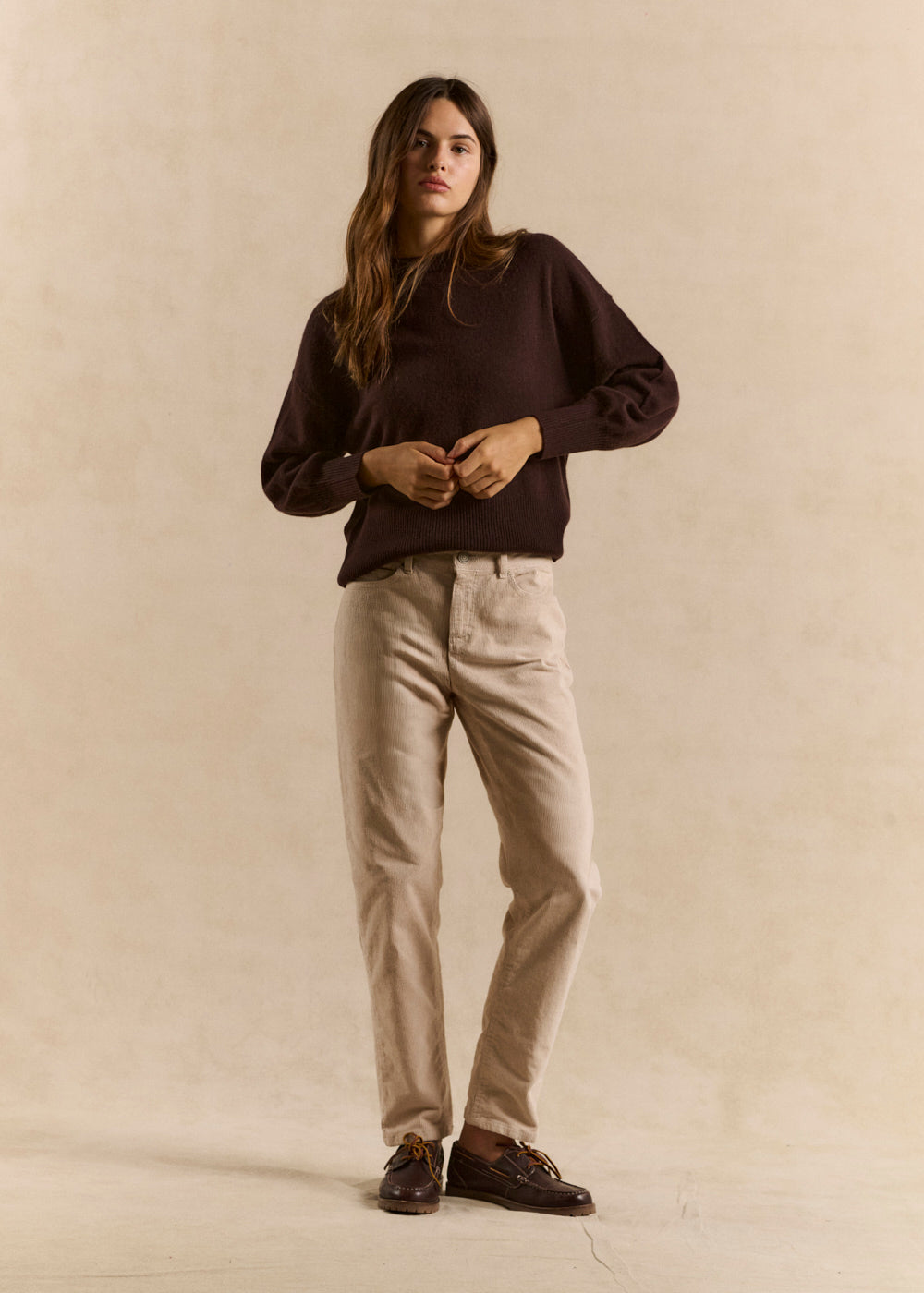 PAVLINI Pantalon slim en velours - 2 - Sud Express - Sud Express