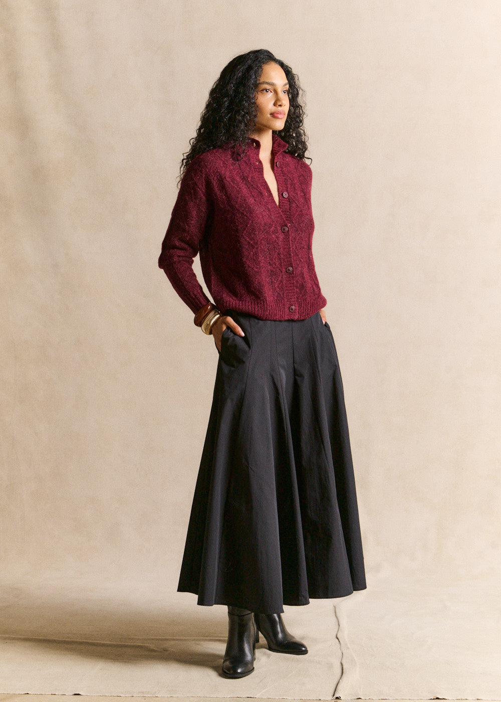 JANGO Jupe longue évasée - 4 - Sud Express - Sud Express