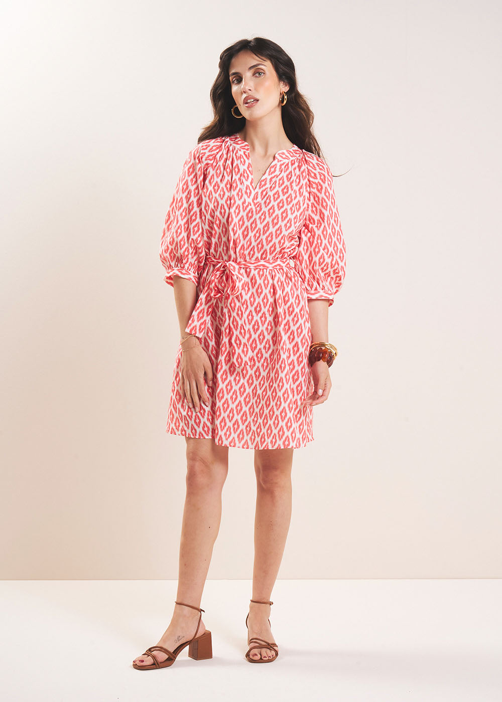 RAELLY Robe courte imprimée - 1 - Sud Express - Sud Express