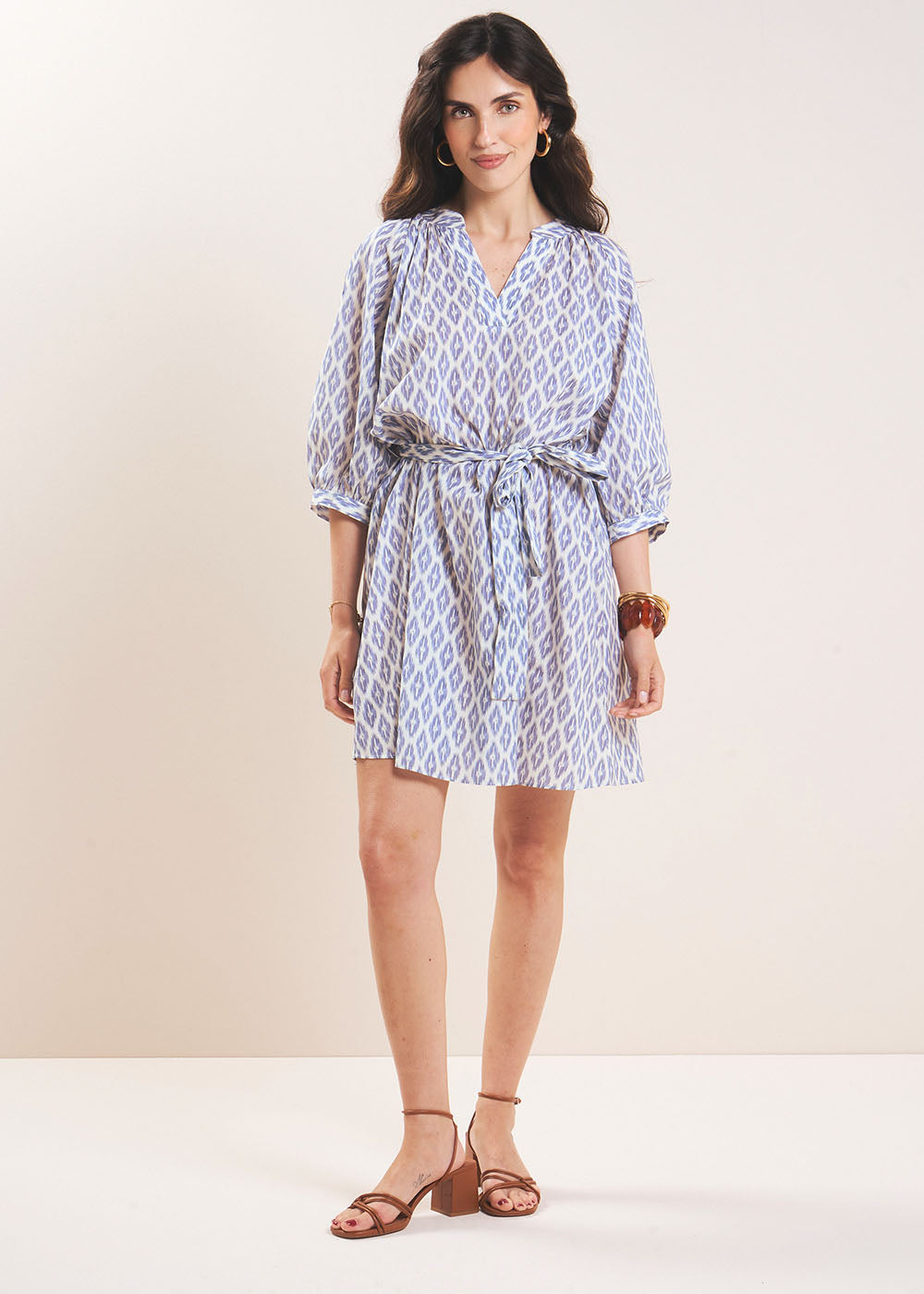 RAELLY Robe courte imprimée - 1 - Sud Express - Sud Express