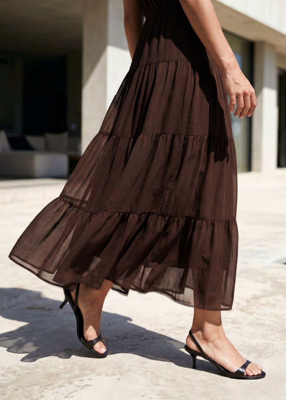 RACAMELIA Robe longue fluide - 2 - Sud Express - Sud Express