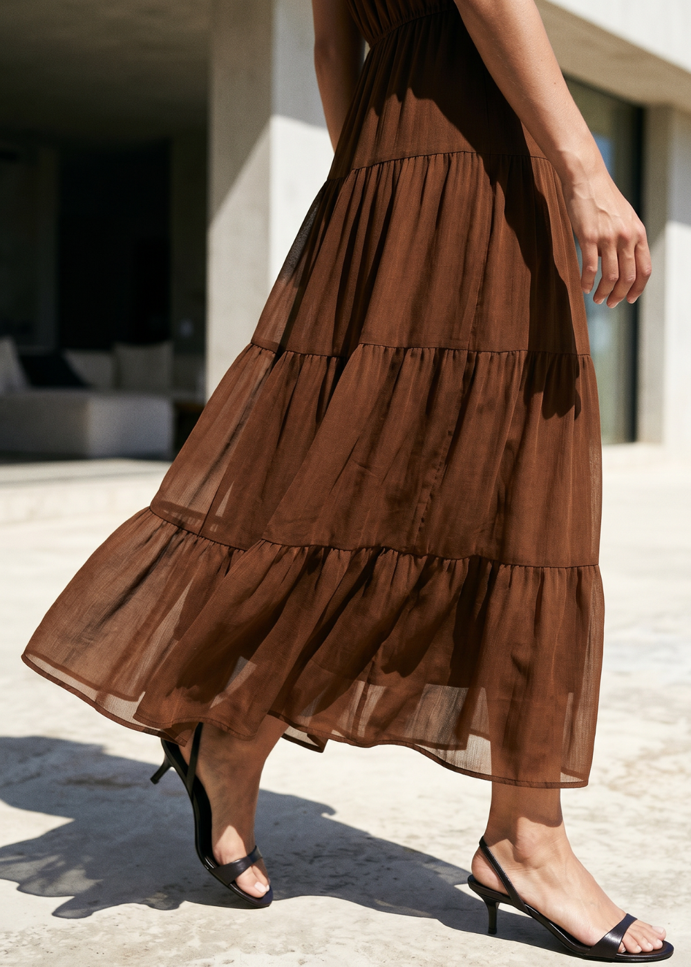 RACAMELIA Robe longue fluide - 2 - Sud Express - Sud Express