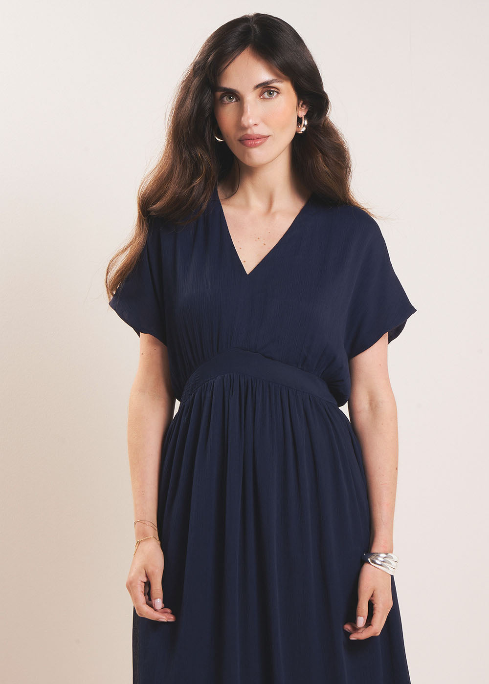 RAMELYA Robe longue col V - 2 - Sud Express - Sud Express