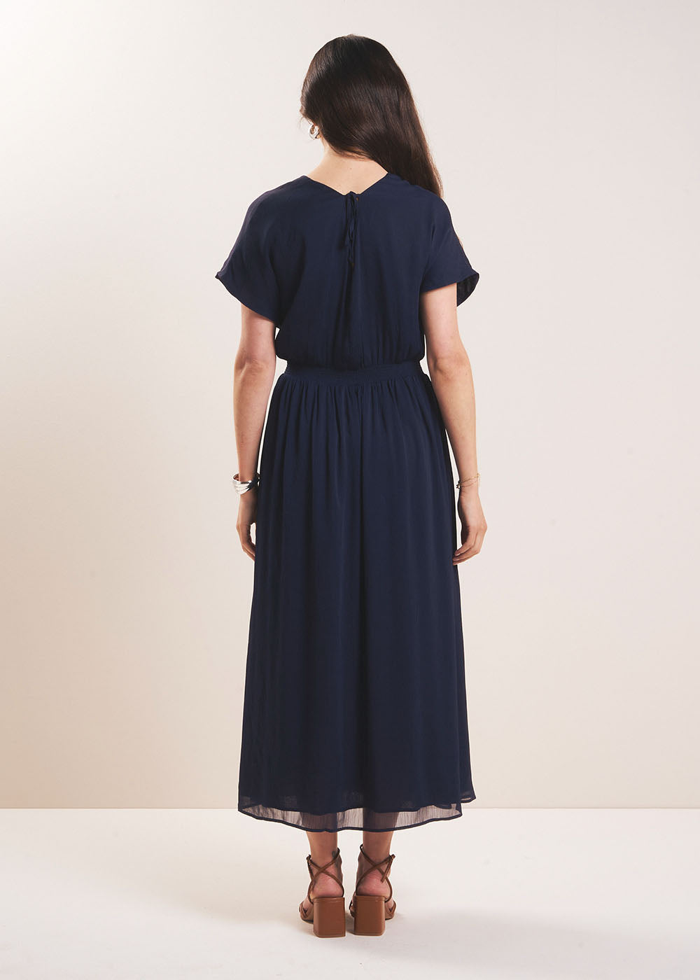RAMELYA Robe longue col V - 3 - Sud Express - Sud Express