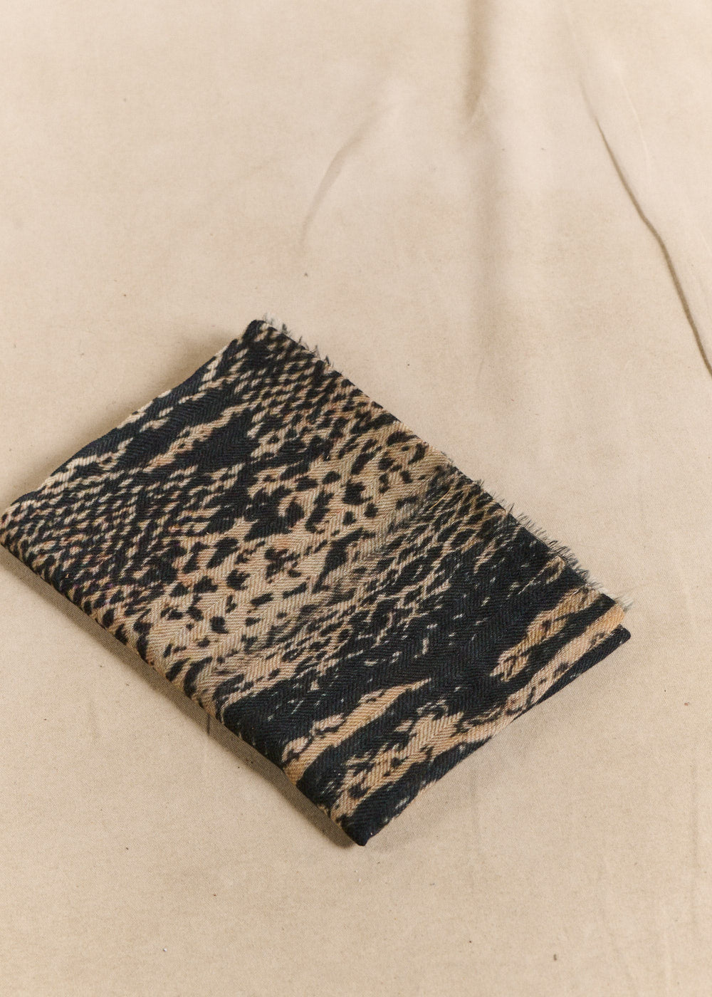 Foulard laine imprimé python - Sud Express - 1 - Sud Express