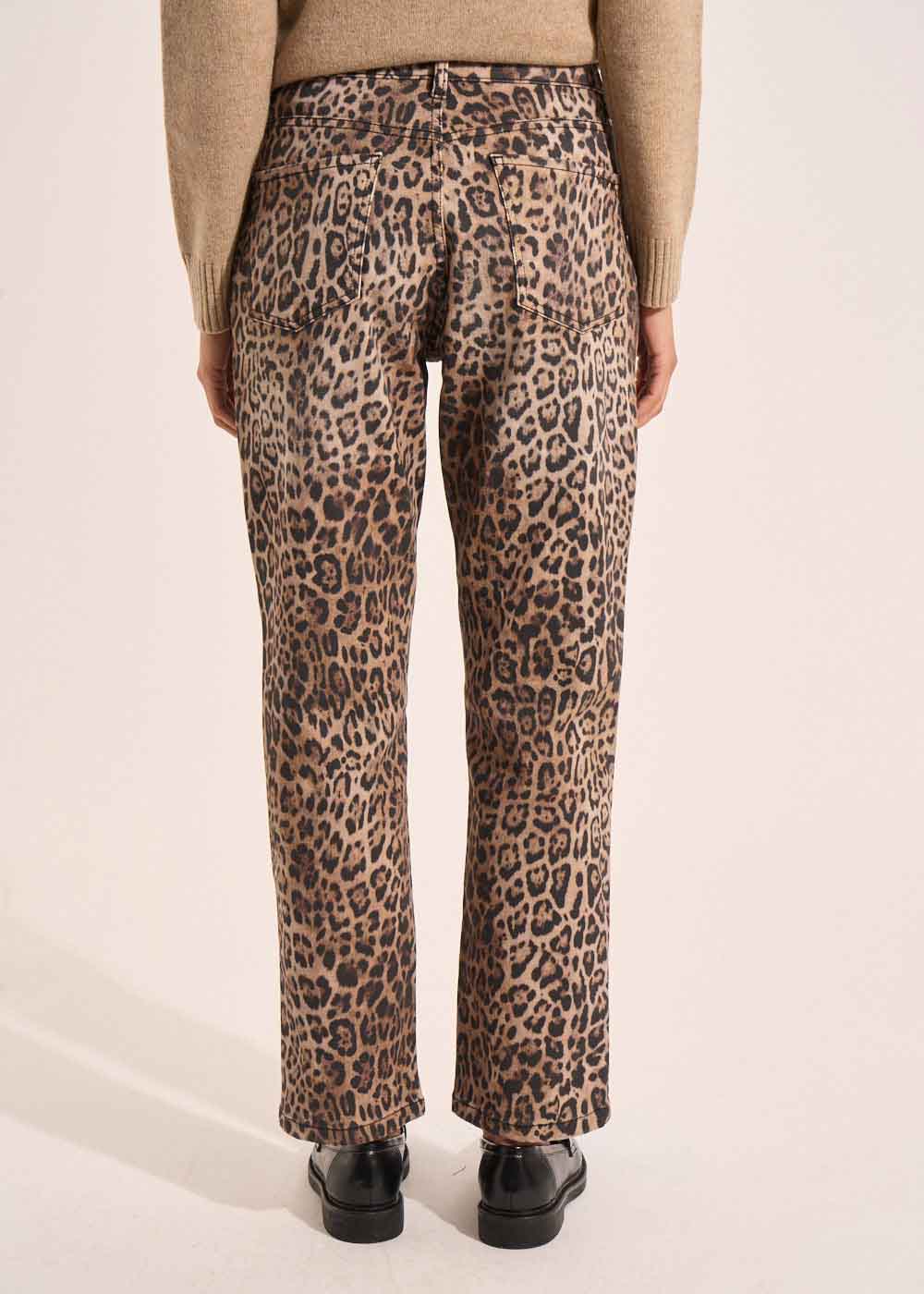 Pantalon droit léopard - Sud Express - 3 - Sud Express