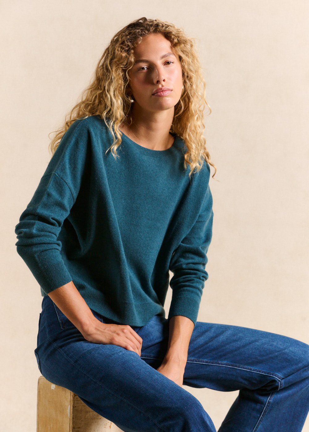 Pull en cachemire 100 % - Sud Express - 5 - Sud Express
