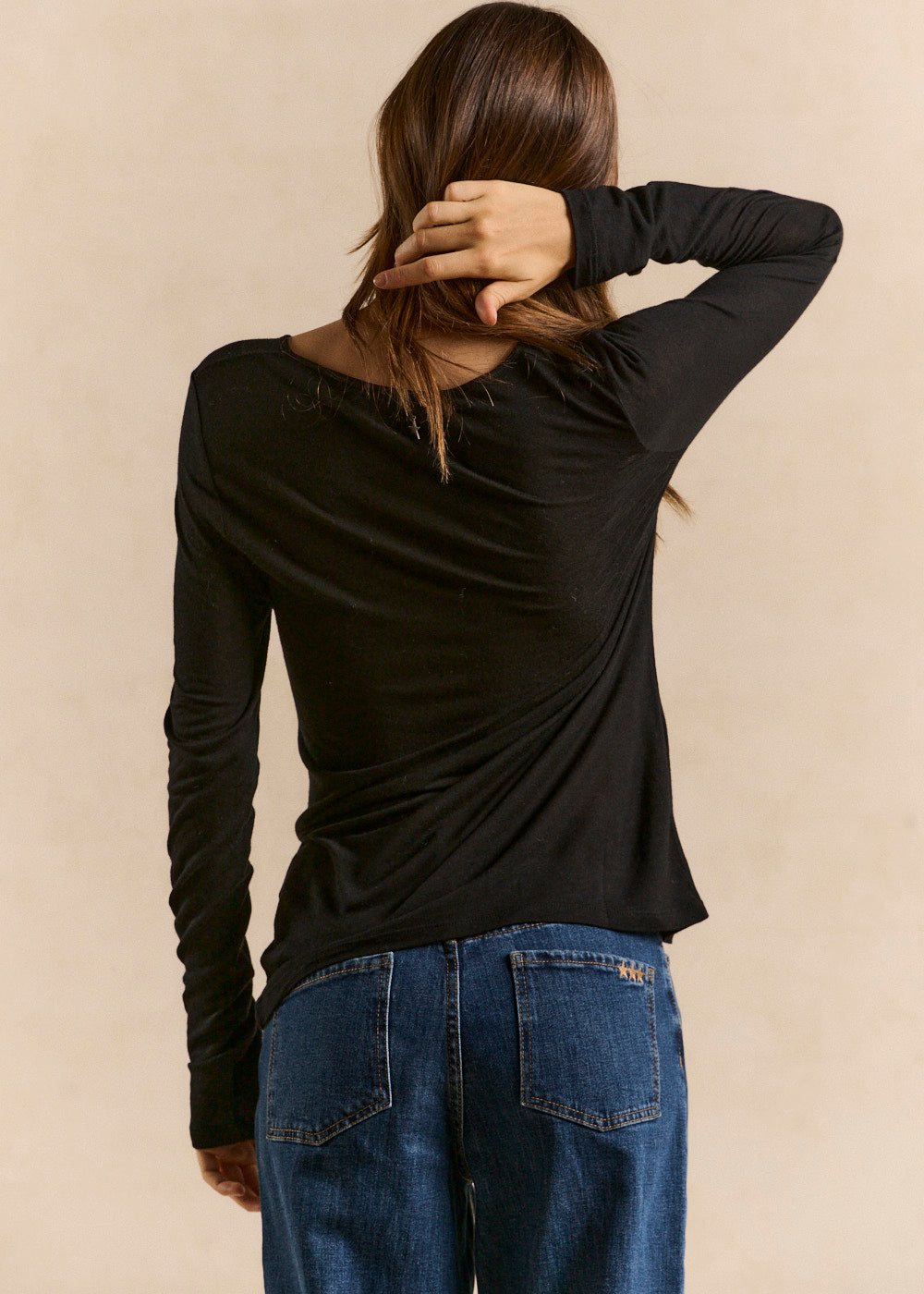 TATUFA Long-sleeved crew-neck T-shirt - 2 - Sud Express - Sud Express