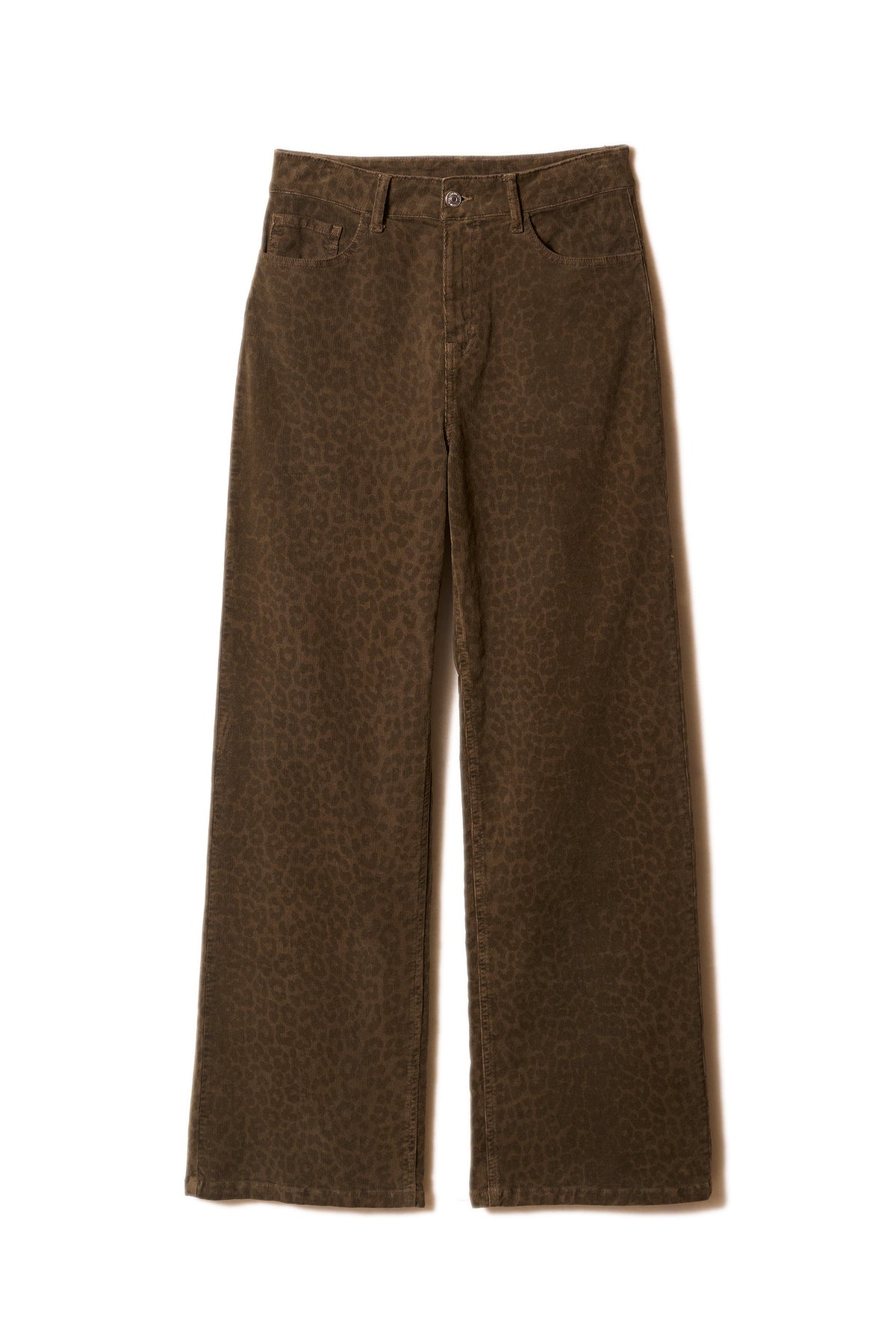 Pantalon en velours imprimé léopard - Sud Express - 6 - Sud Express