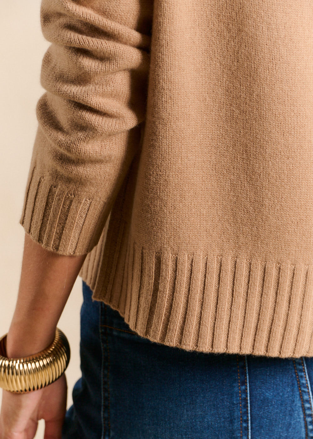 Gilet cardigan en laine col rond - Sud Express - 4 - Sud Express