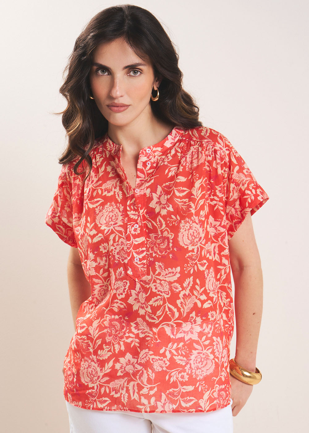 CALERMO Chemise imprimée en coton - 2 - Sud Express - Sud Express