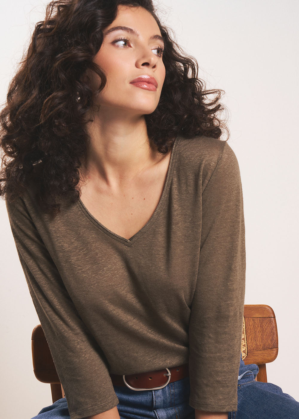 Tee-shirt en lin - Sud Express - 1 - Sud Express