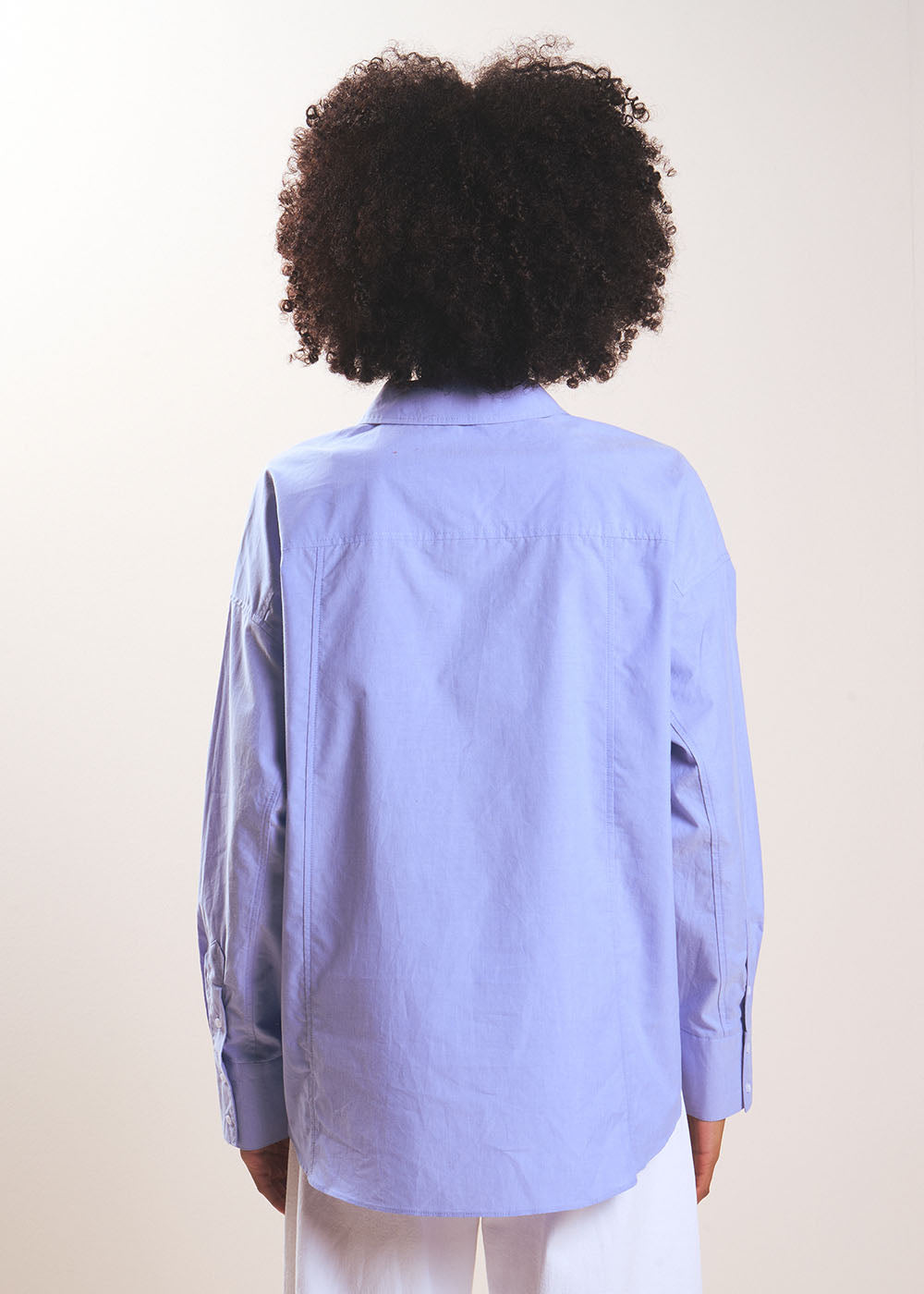 Chemise oversize en coton - Sud Express - 3 - Sud Express