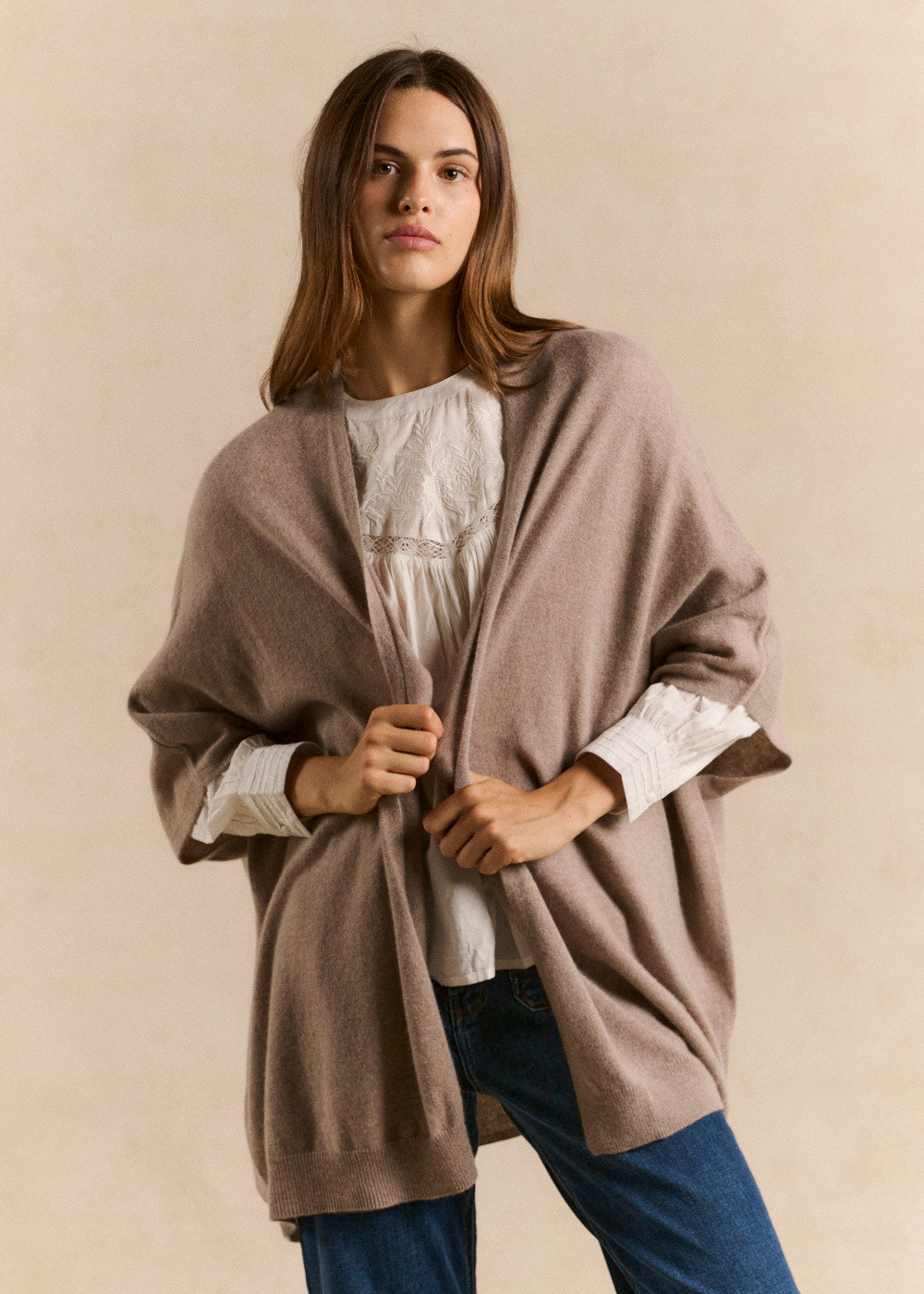 Cardigan oversize en cachemire - Sud Express - 1 - Sud Express