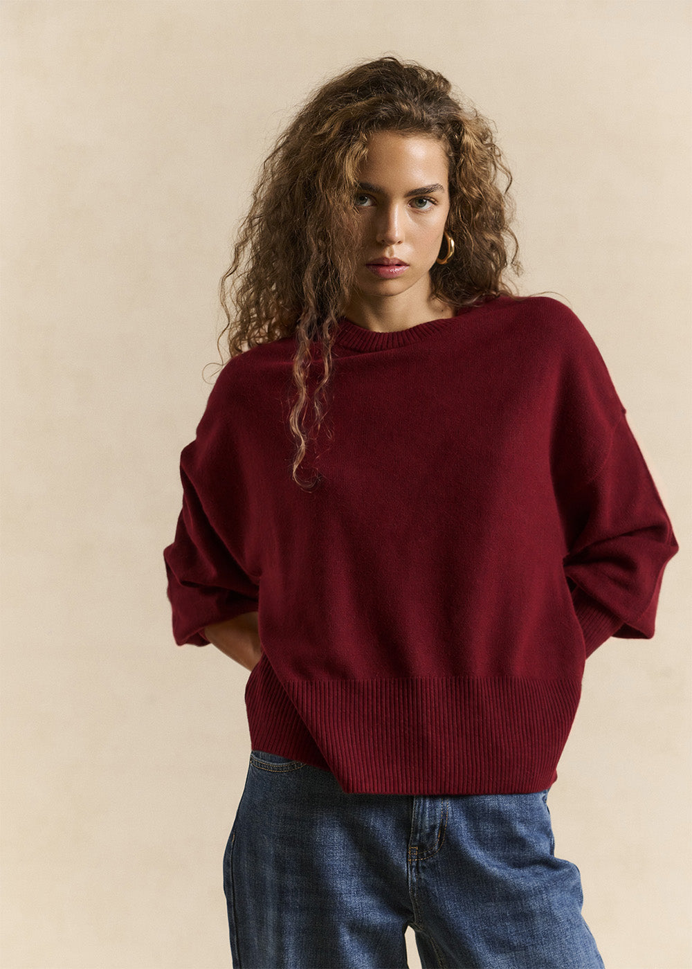 Pull cachemire coupe ample - Sud Express - 1 - Sud Express