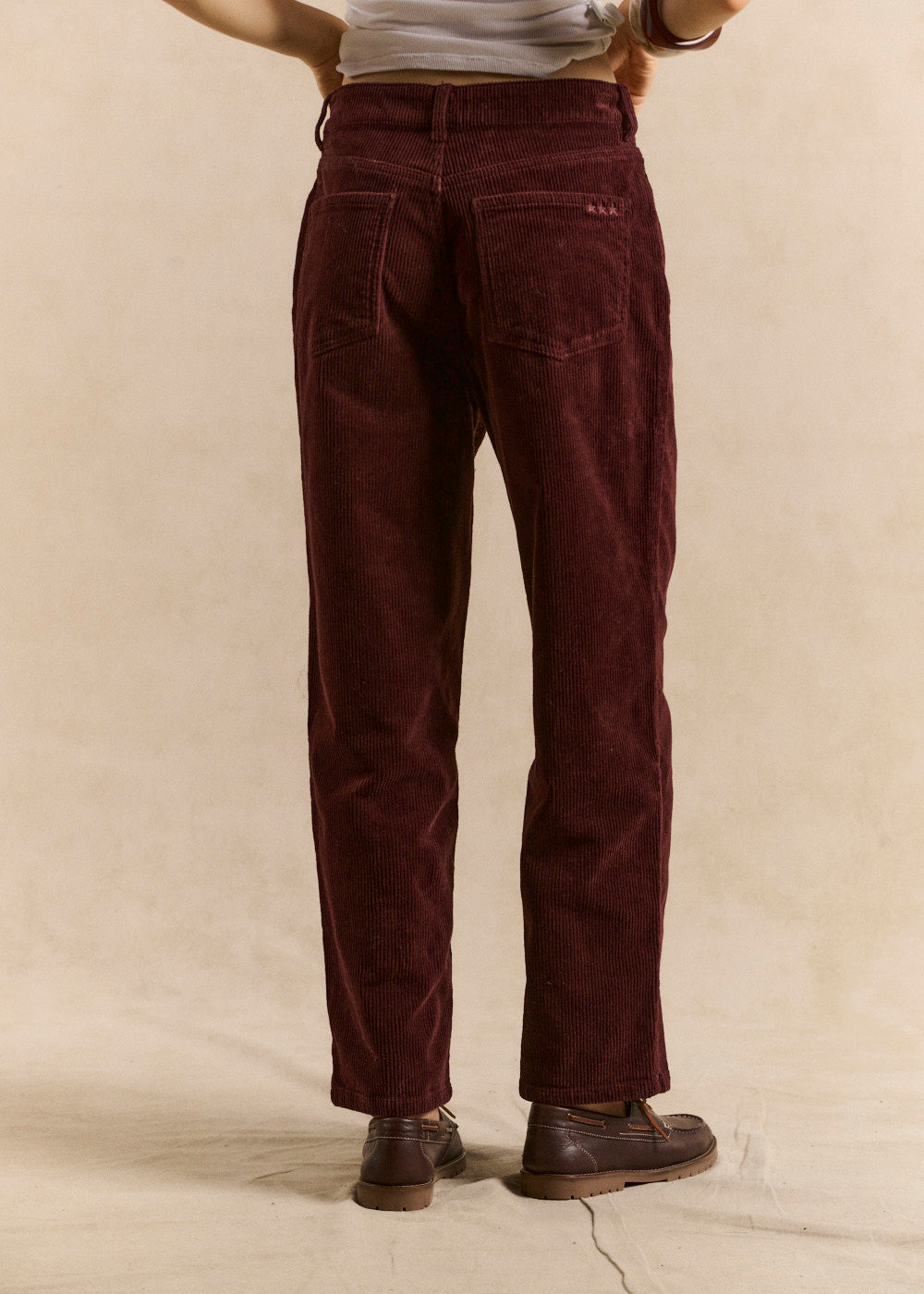 BILLYNI Pantalon velours coupe ballon - 3 - Sud Express - Sud Express