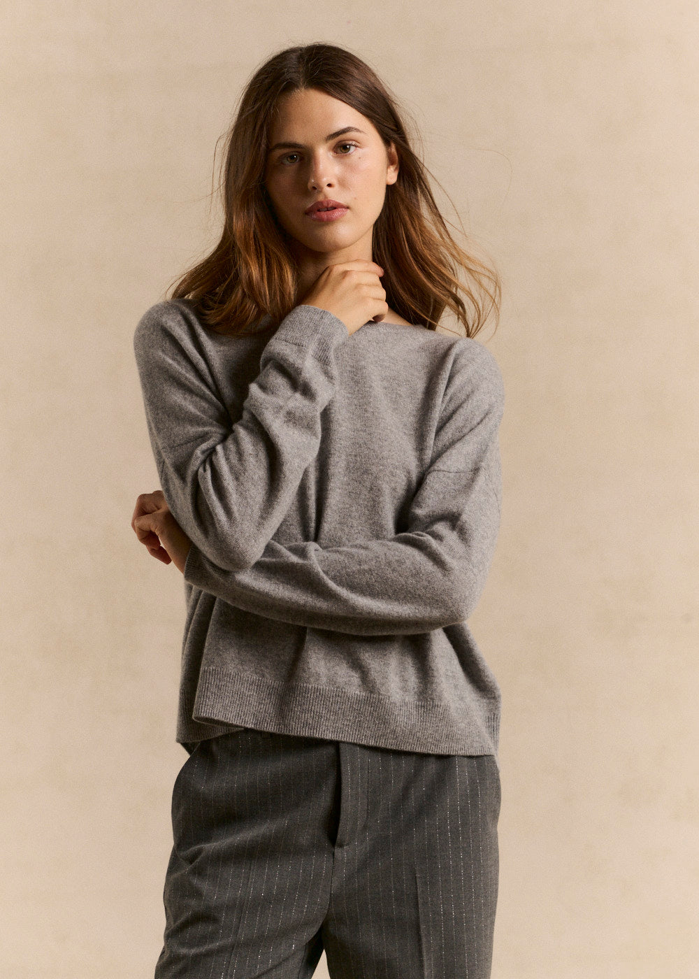 MONAE 100% cashmere sweater - 4 - Sud Express - Sud Express
