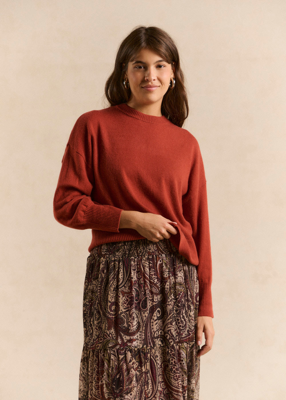 Pull cachemire coupe ample - Sud Express - 4 - Sud Express