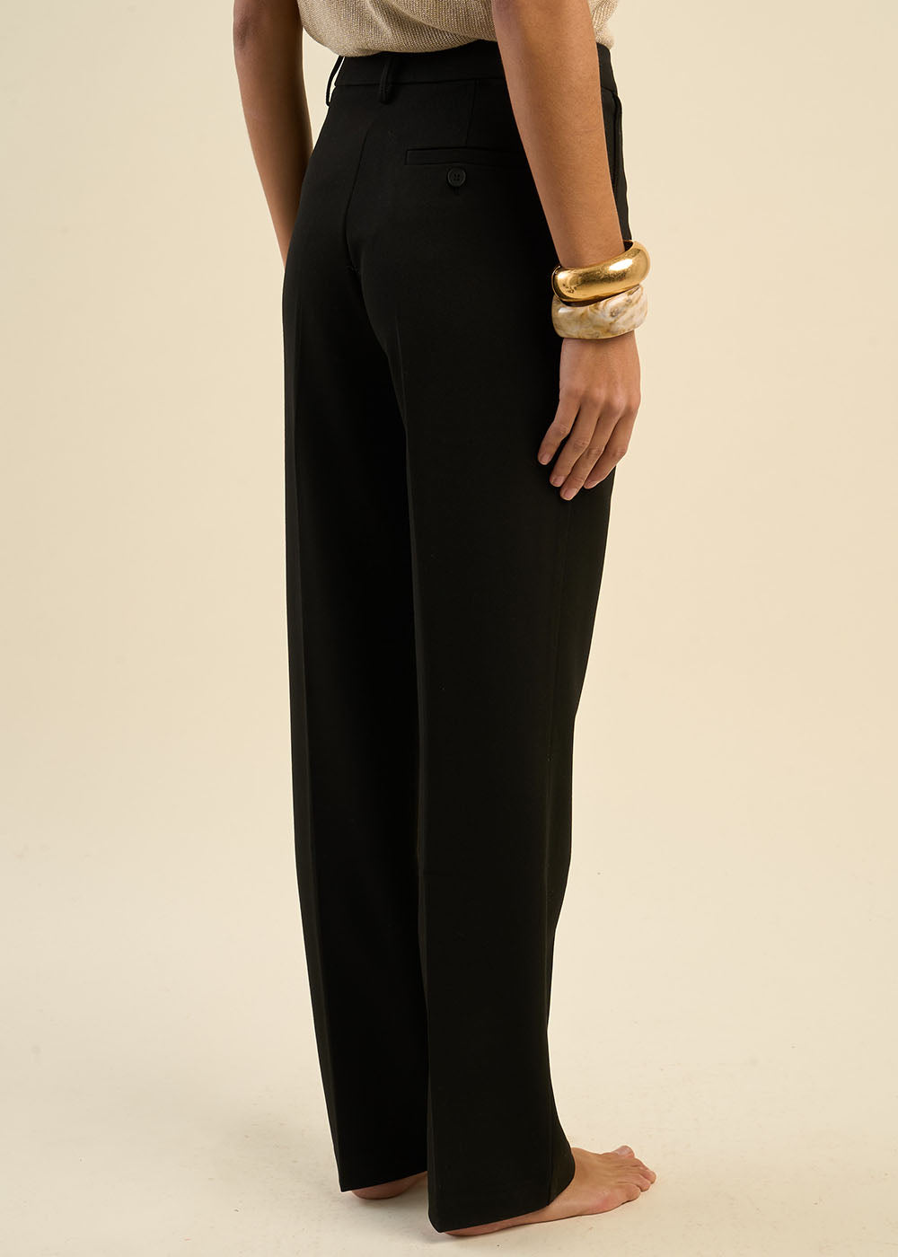Pantalon de costume à taille haute - Sud Express - 6 - Sud Express