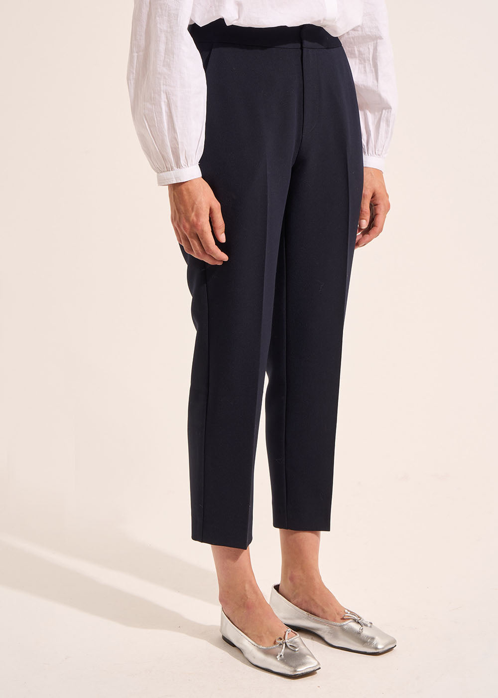 Pantalon fuselé à taille élastiquée - Sud Express - 5 - Sud Express