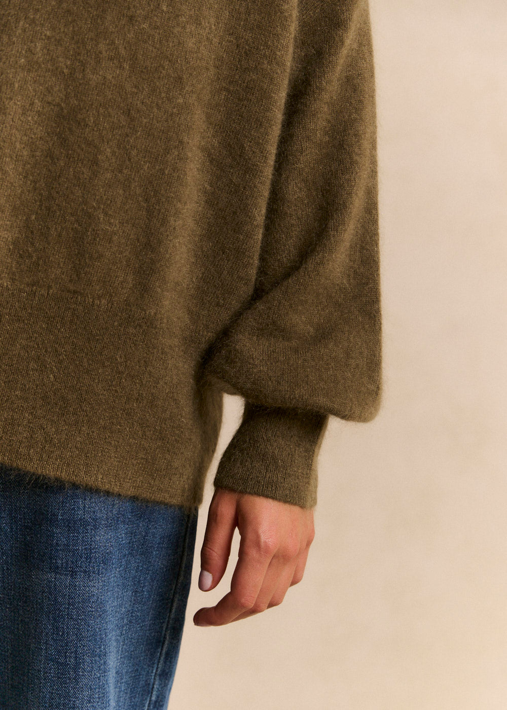 Loose-fitting turtleneck jumper - Sud Express - 2 - Sud Express