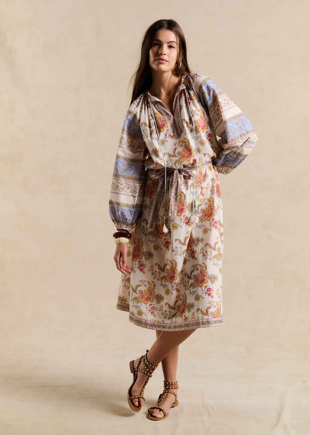 RALOMEE Robe midi imprimée - 1 - Sud Express - Sud Express