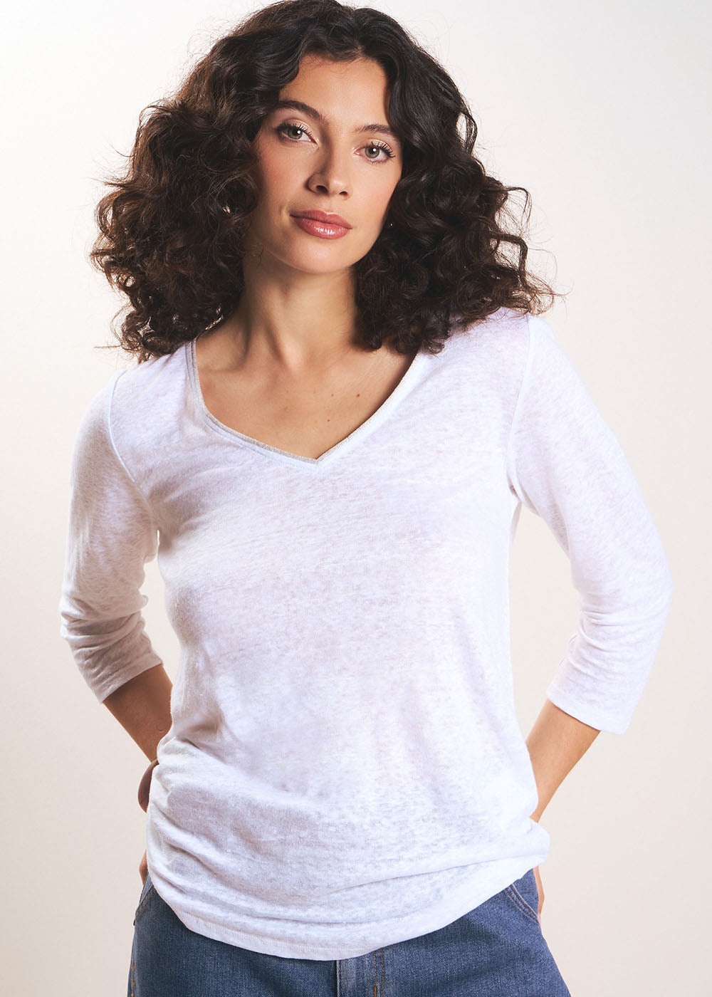 Tee-shirt en lin - Sud Express - 5 - Sud Express