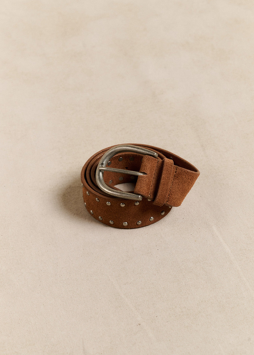 Ceinture cuir cloutée - Sud Express - 1 - Sud Express